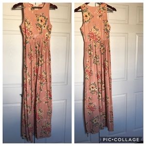 Floral maxi dress
